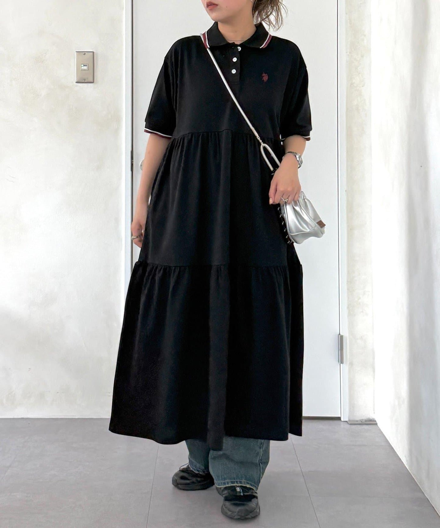 U.S. POLO ASSN. 珠地POLO連衣裙