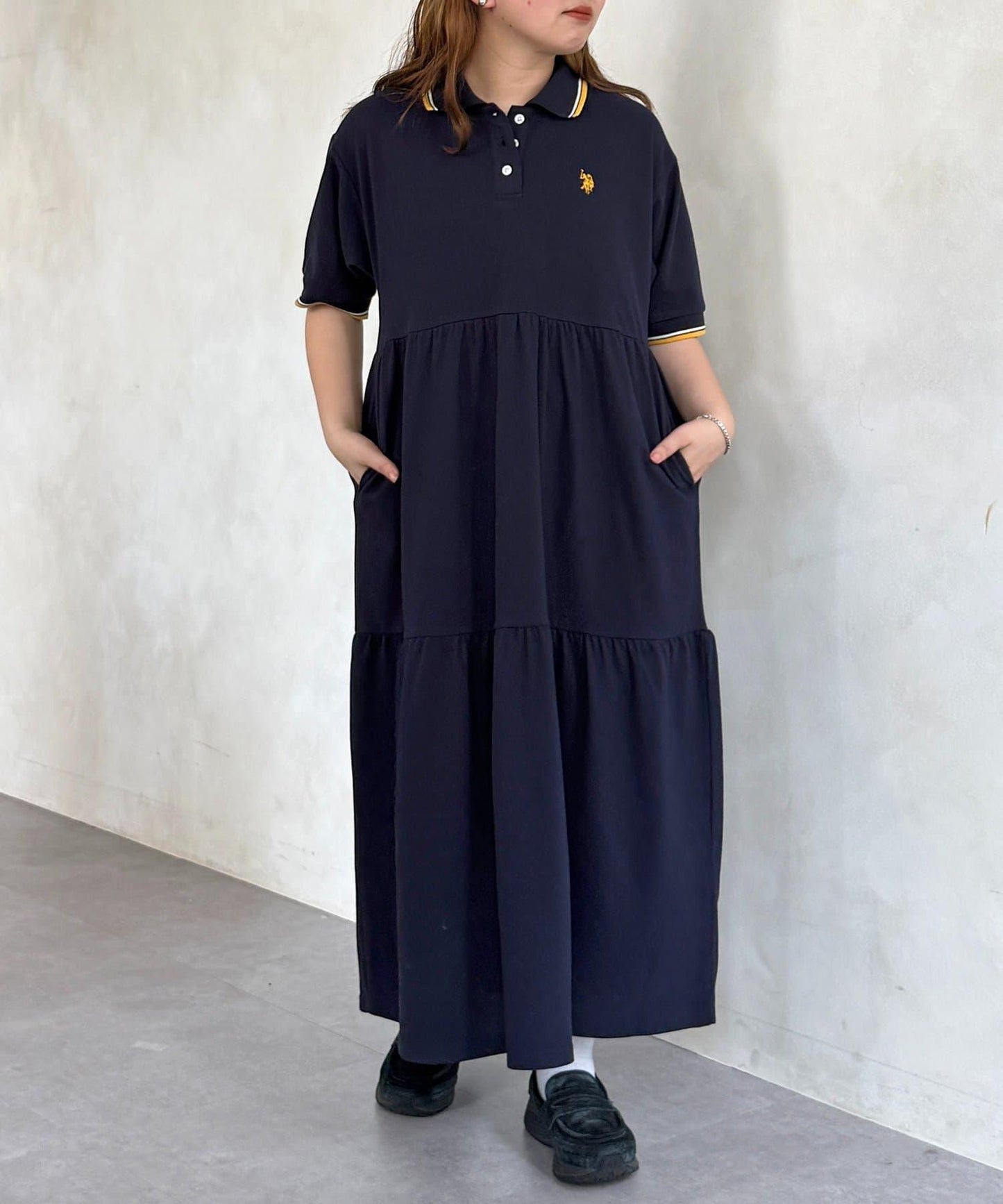 U.S. POLO ASSN. 珠地POLO連衣裙