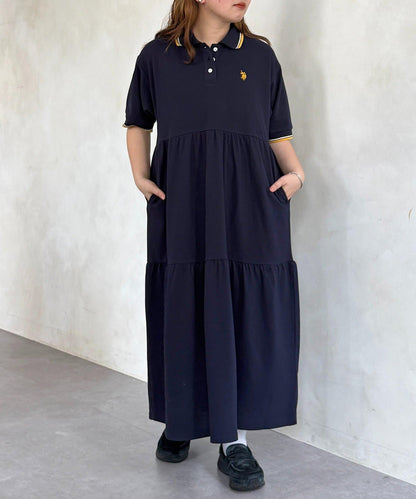U.S. POLO ASSN. 珠地POLO連衣裙