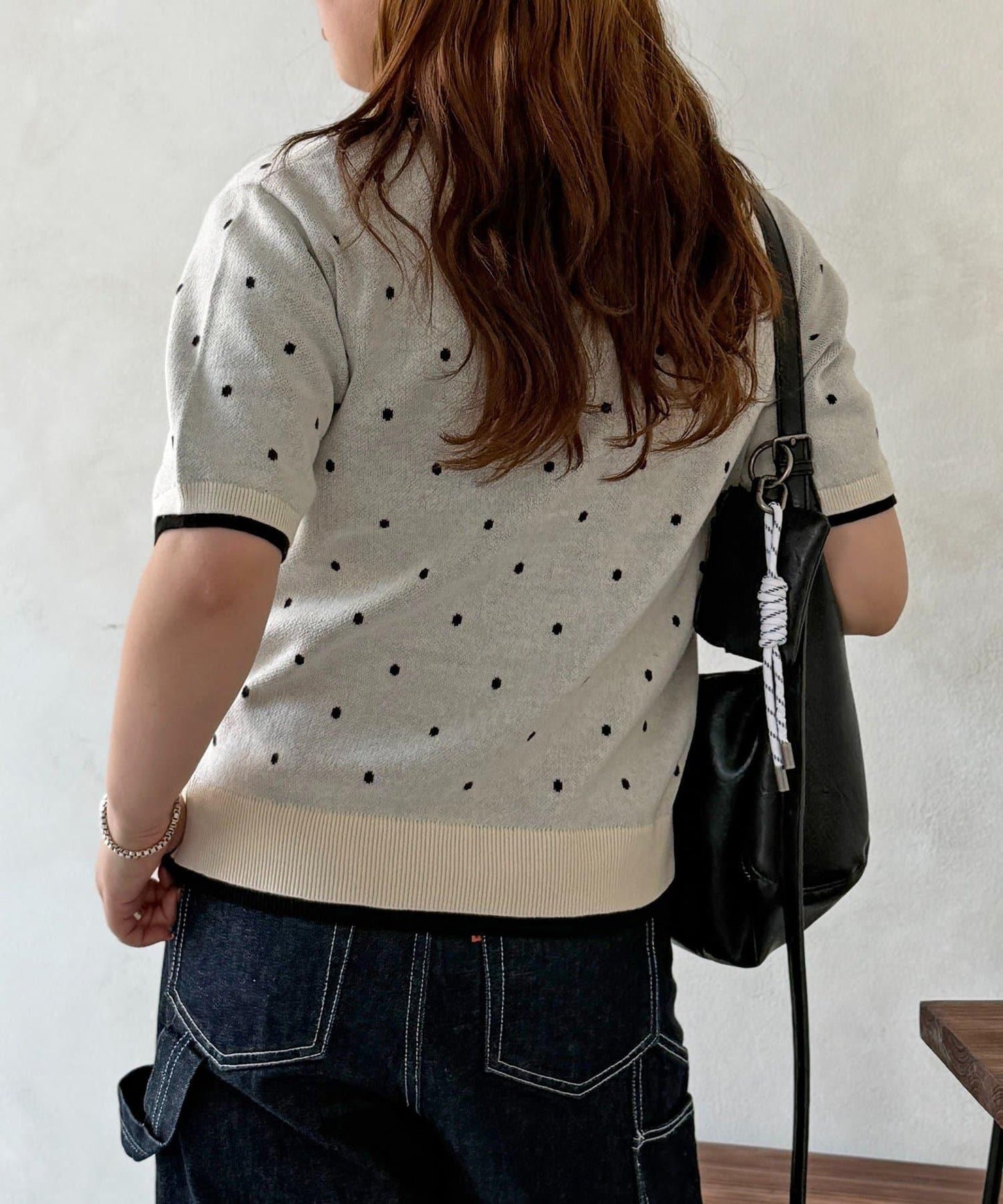 U.S. POLO ASSN. 假兩件衛衣風針織開衫