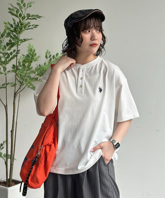 U.S. POLO ASSN. 亨利領T恤