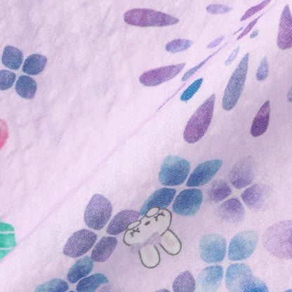 煙花繡球花圖案 甚平