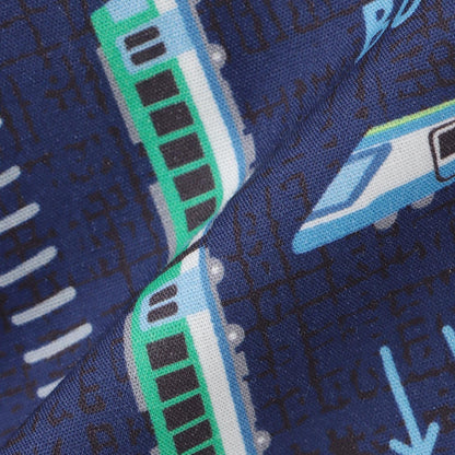 電車圖案 甚平