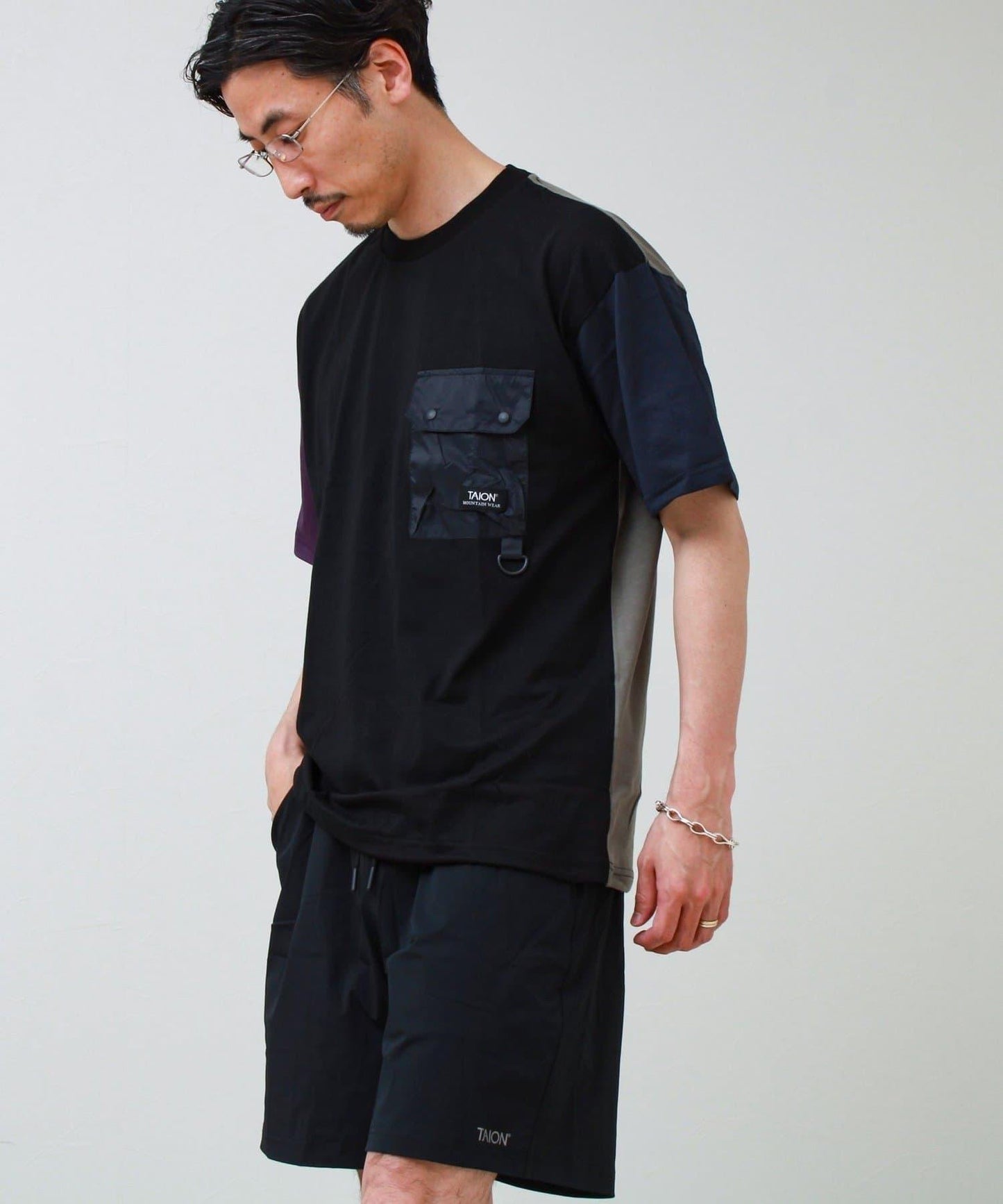 TAION MOUNTAION FRAP 口袋T恤