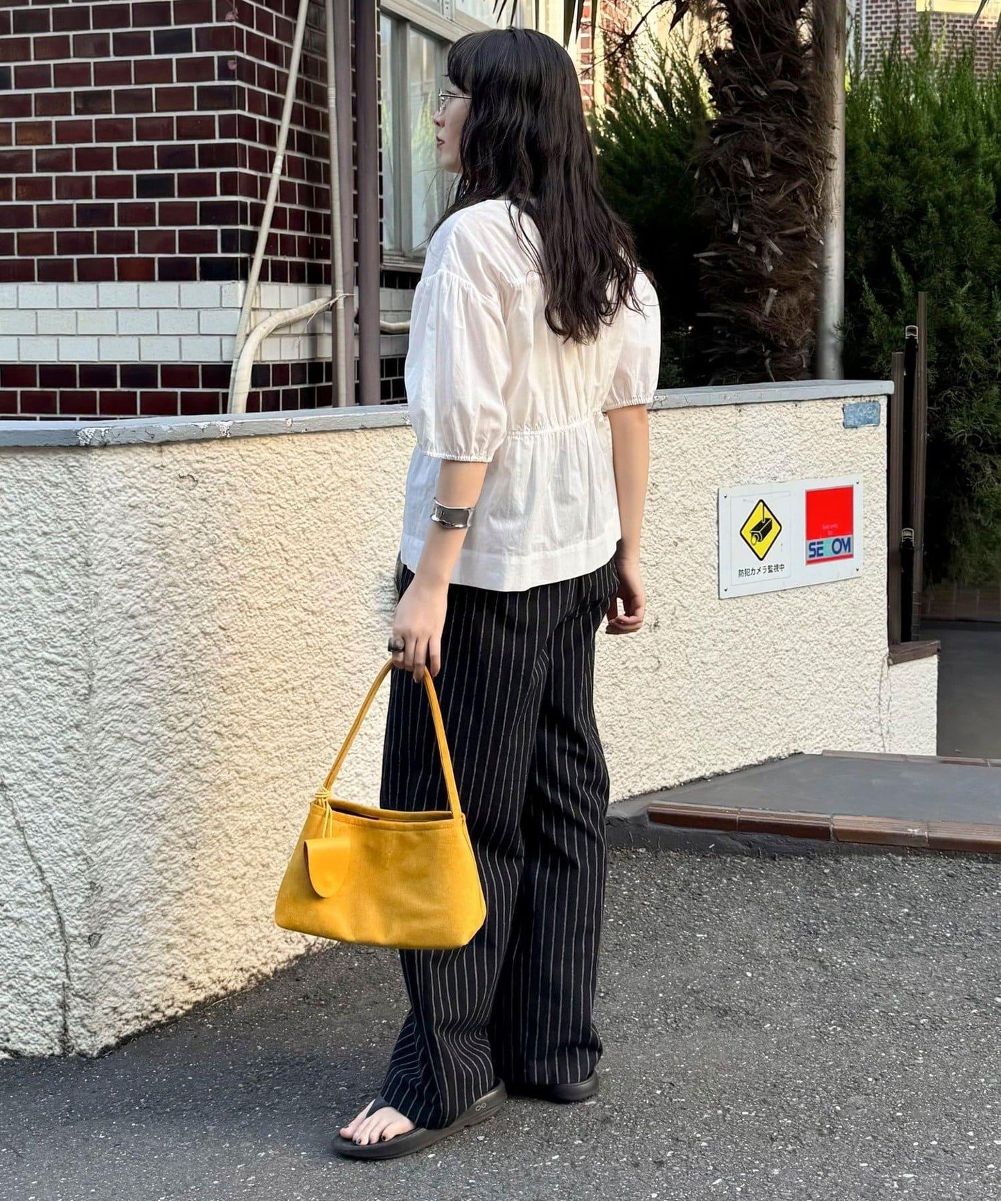 前蝴蝶結設計 女式襯衫