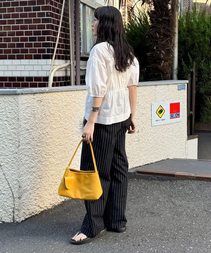 前蝴蝶結設計 女式襯衫