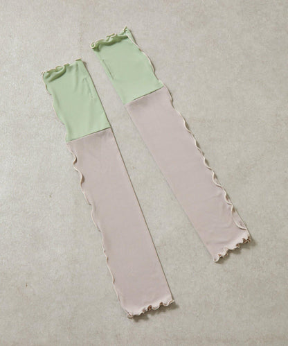UV涼感拼色羅紋袖套 60cm