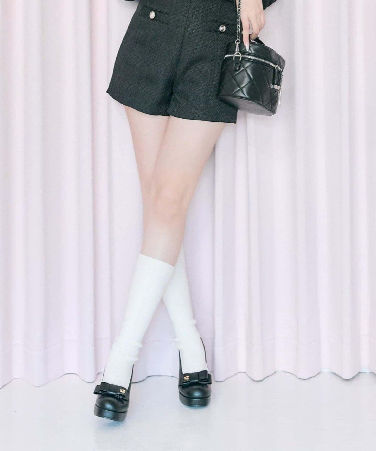Belle Charme 蝴蝶結設計 襪套靴