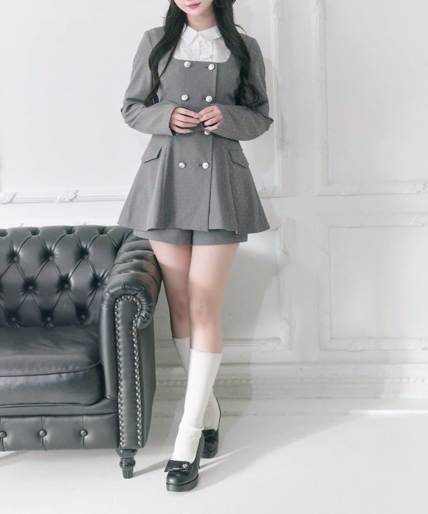 Belle Charme 蝴蝶結設計 襪套靴