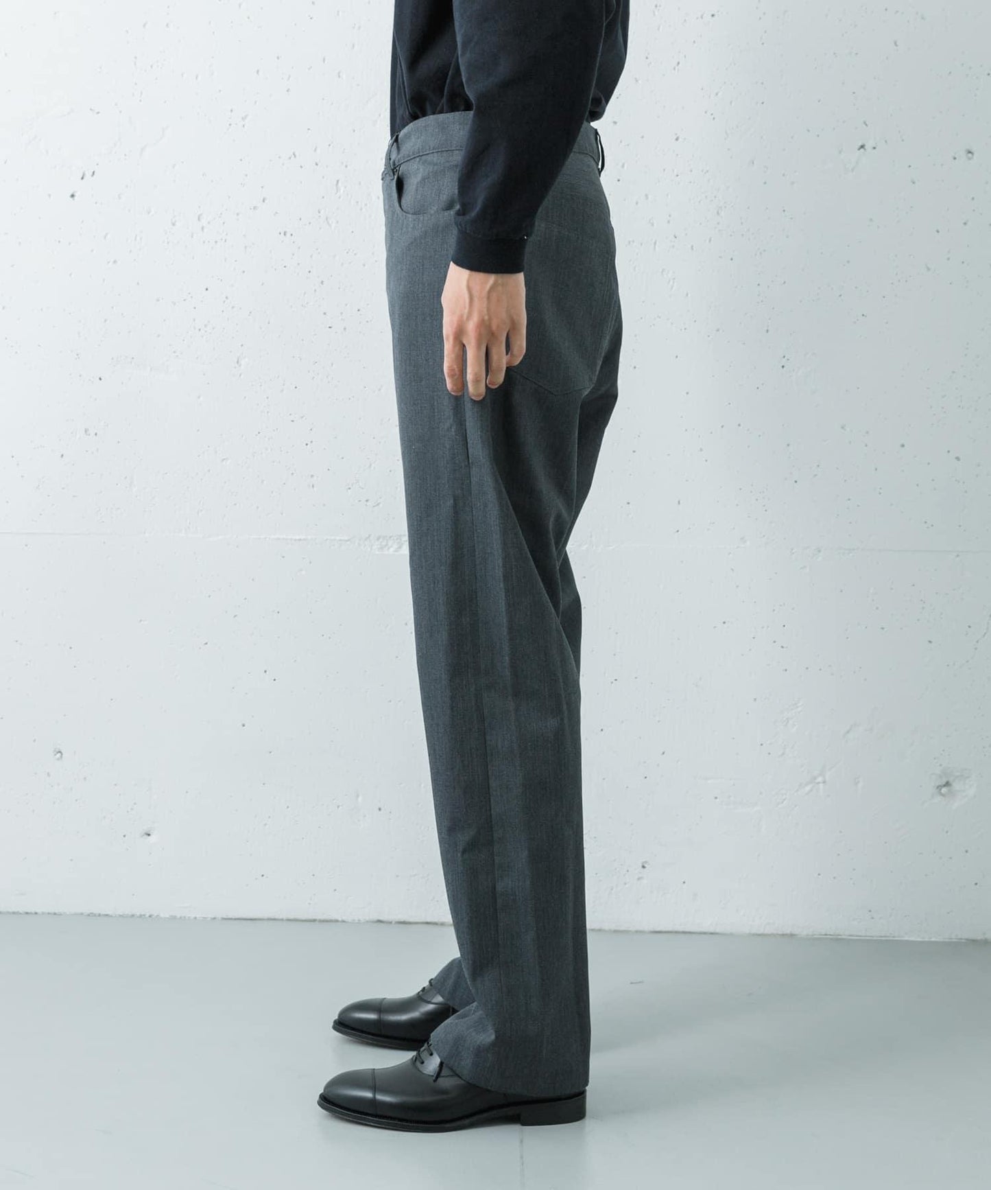 semoh WOOL FIVE POCKET PANTS