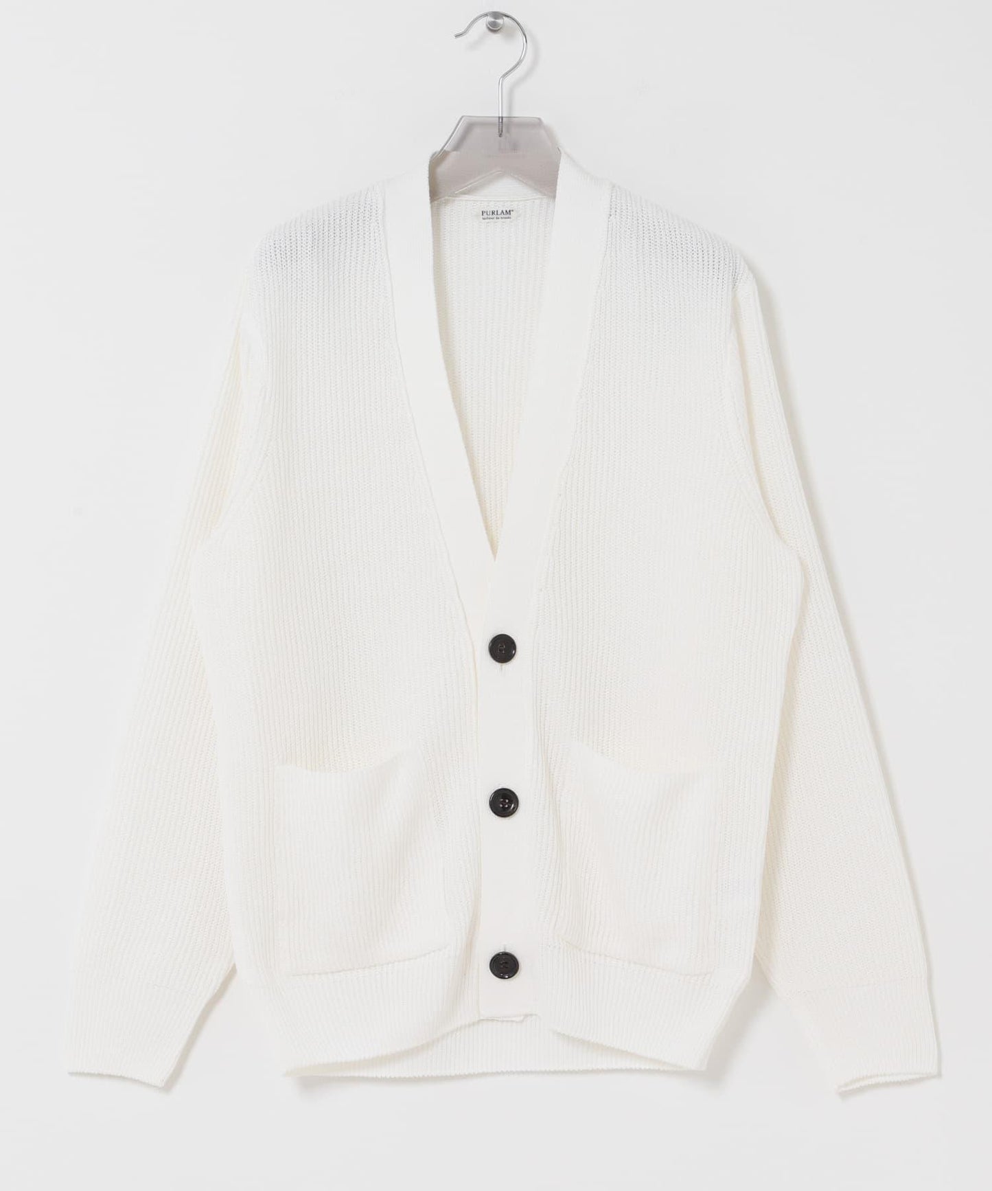 PUR《LAM》 WASHI M-G AZE CARDIGAN 針織開衫