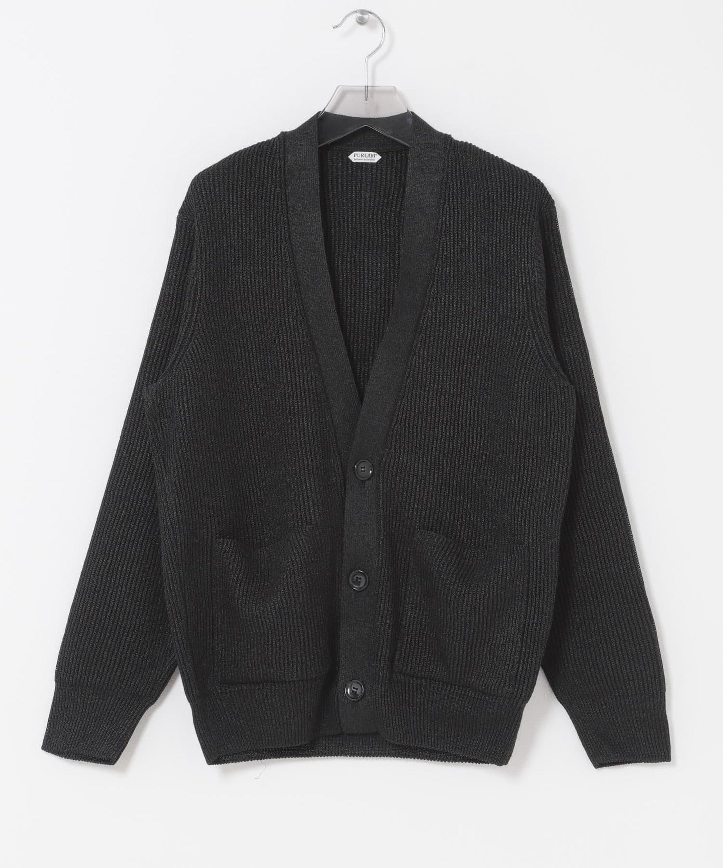 PUR《LAM》 WASHI M-G AZE CARDIGAN 針織開衫