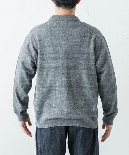 ATON C/W BOUCLE POLO CARDIGAN 針織開衫