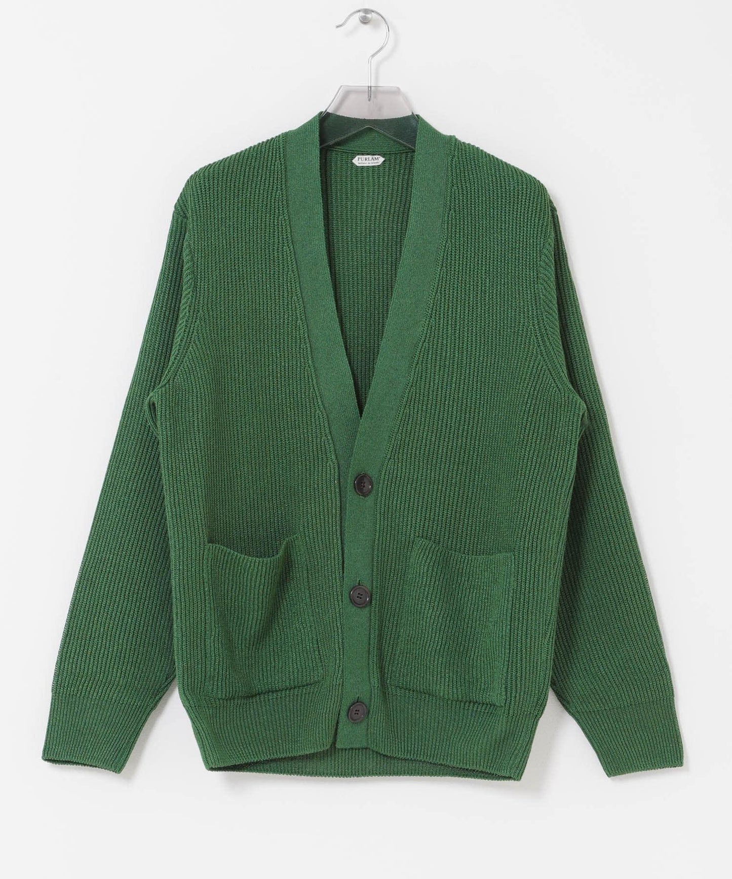 PUR《LAM》 WASHI M-G AZE CARDIGAN 針織開衫