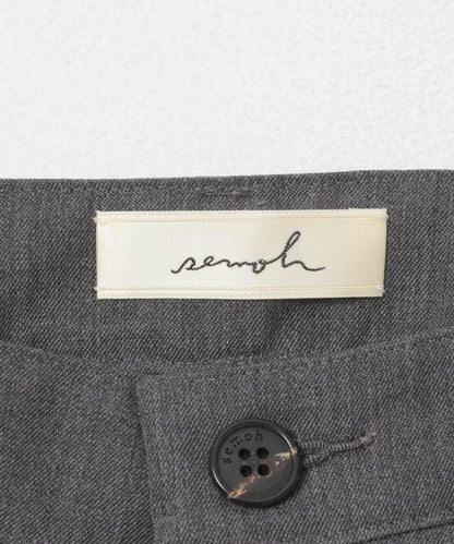 semoh WOOL FIVE POCKET PANTS