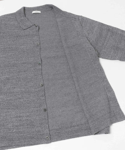 ATON C/W BOUCLE POLO CARDIGAN 針織開衫