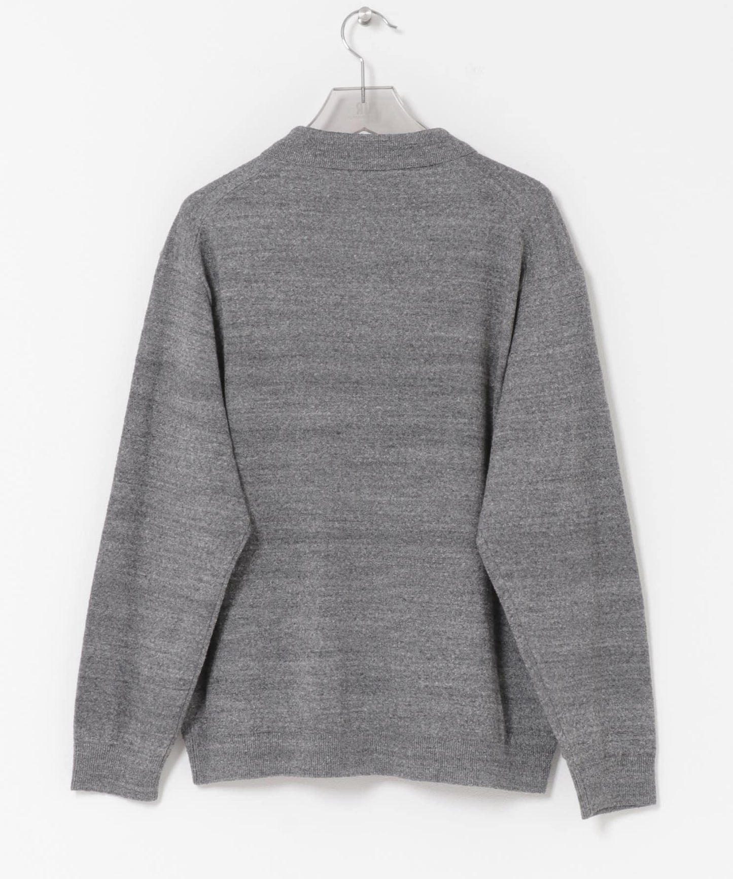 ATON C/W BOUCLE POLO CARDIGAN 針織開衫