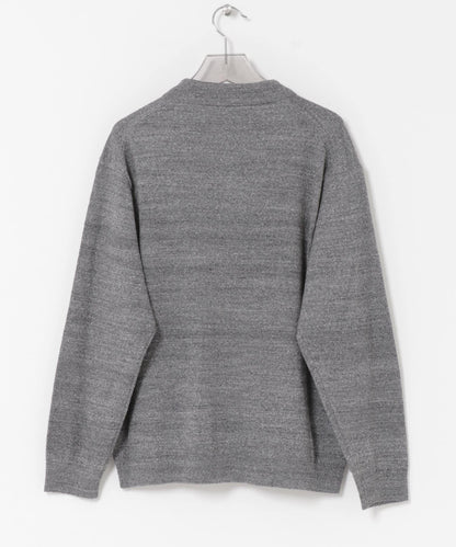 ATON C/W BOUCLE POLO CARDIGAN 針織開衫