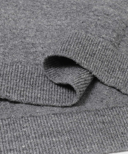 ATON C/W BOUCLE POLO CARDIGAN 針織開衫