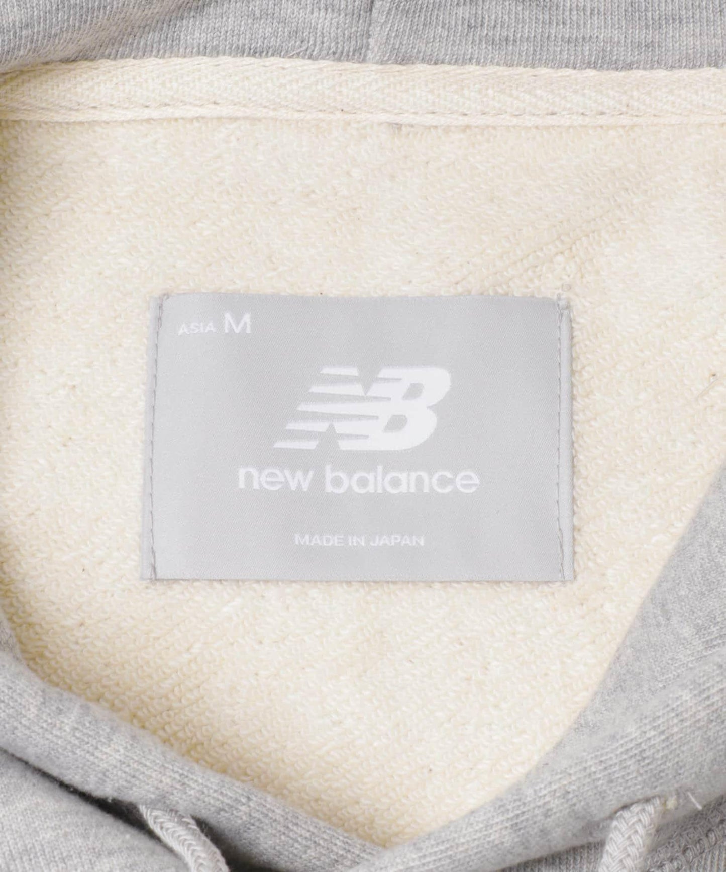 NEW BALANCE NB GREY 寬鬆連帽衛衣