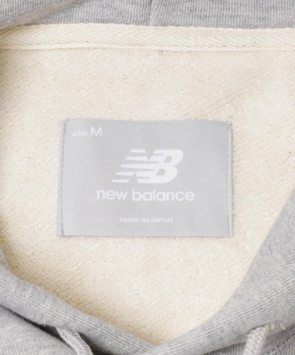 NEW BALANCE NB GREY 寬鬆連帽衛衣