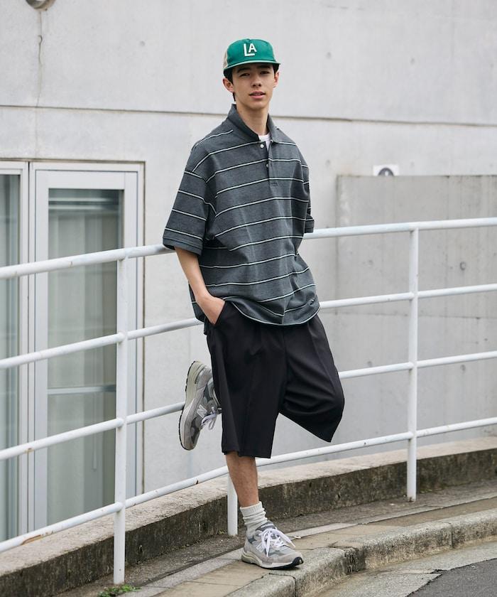 單褶 寬鬆闊腿廓形 西裝短褲