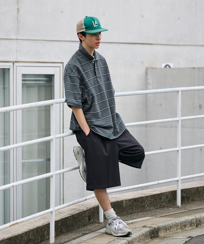 單褶 寬鬆闊腿廓形 西裝短褲