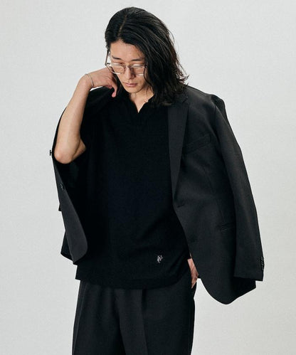 單點刺繡 珠地 開襟 POLO衫