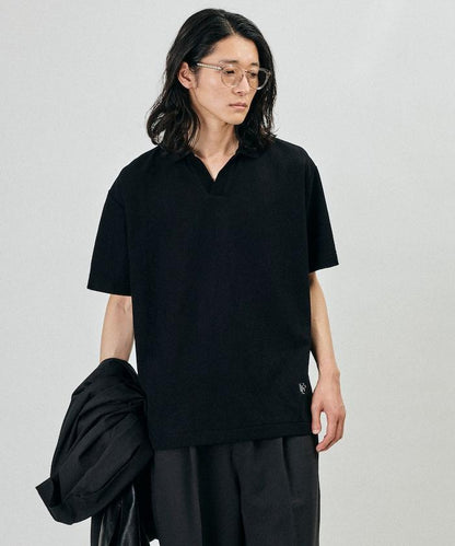 單點刺繡 珠地 開襟 POLO衫