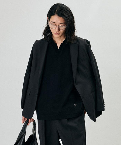 單點刺繡 珠地 開襟 POLO衫