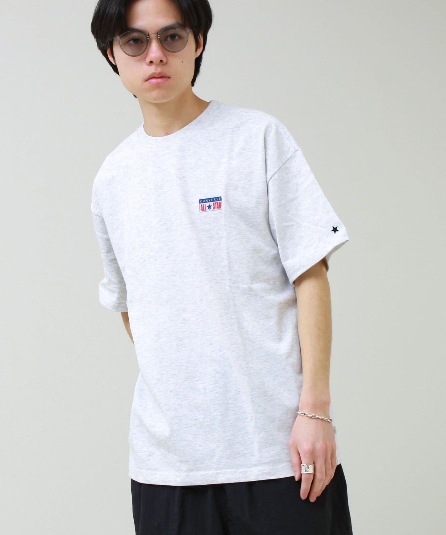 CONVERSE 板牌Logo印花 短袖T恤