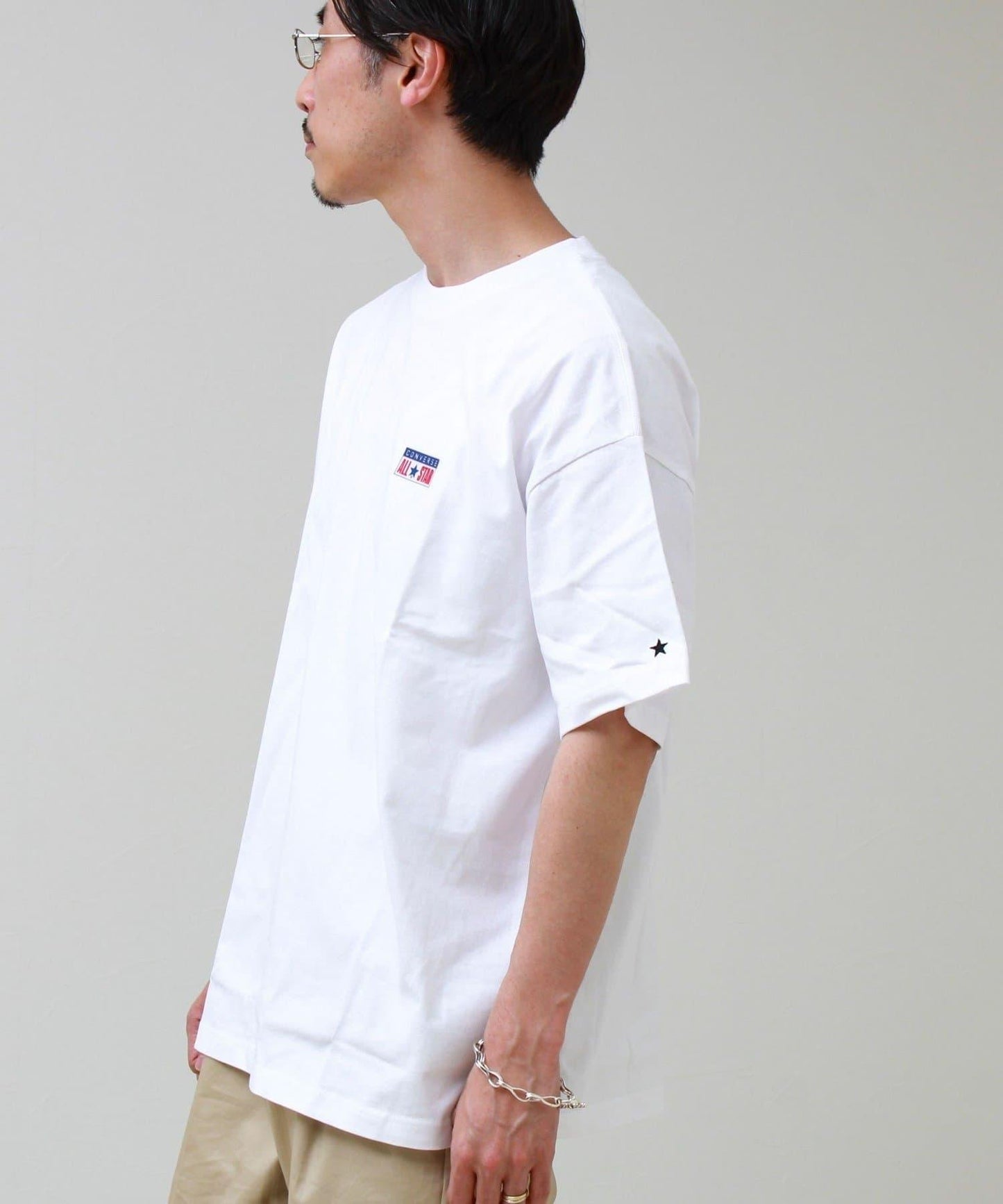 CONVERSE 板牌Logo印花 短袖T恤