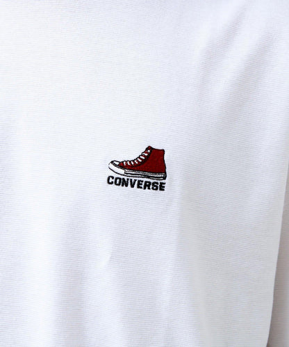 CONVERSE 單點鞋子刺繡 T恤