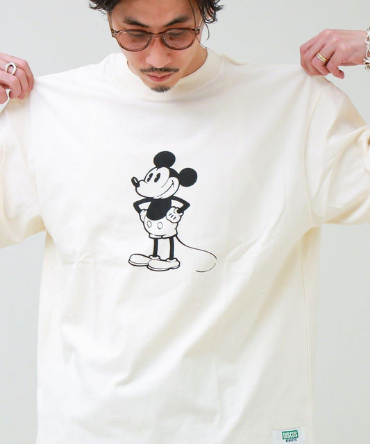 迪士尼（Disney） ミッキー 印花T恤 DISCUS款