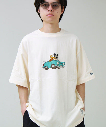 迪士尼（Disney） ミッキー 印花T恤 DISCUS款
