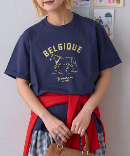 GEVACO 馬匹印花 TEE T恤