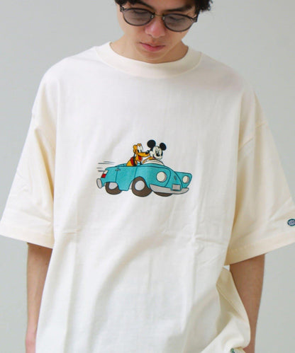 迪士尼（Disney） ミッキー 印花T恤 DISCUS款