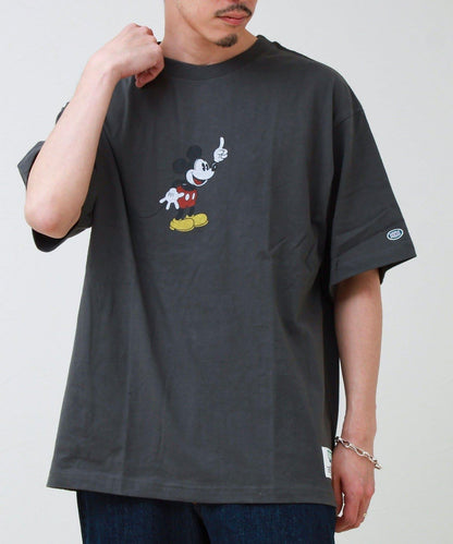 迪士尼（Disney） ミッキー 印花T恤 DISCUS款