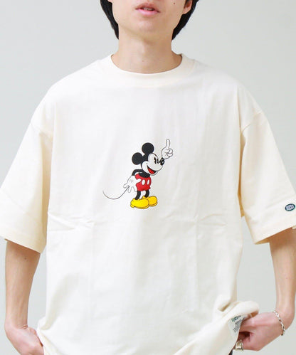迪士尼（Disney） ミッキー 印花T恤 DISCUS款