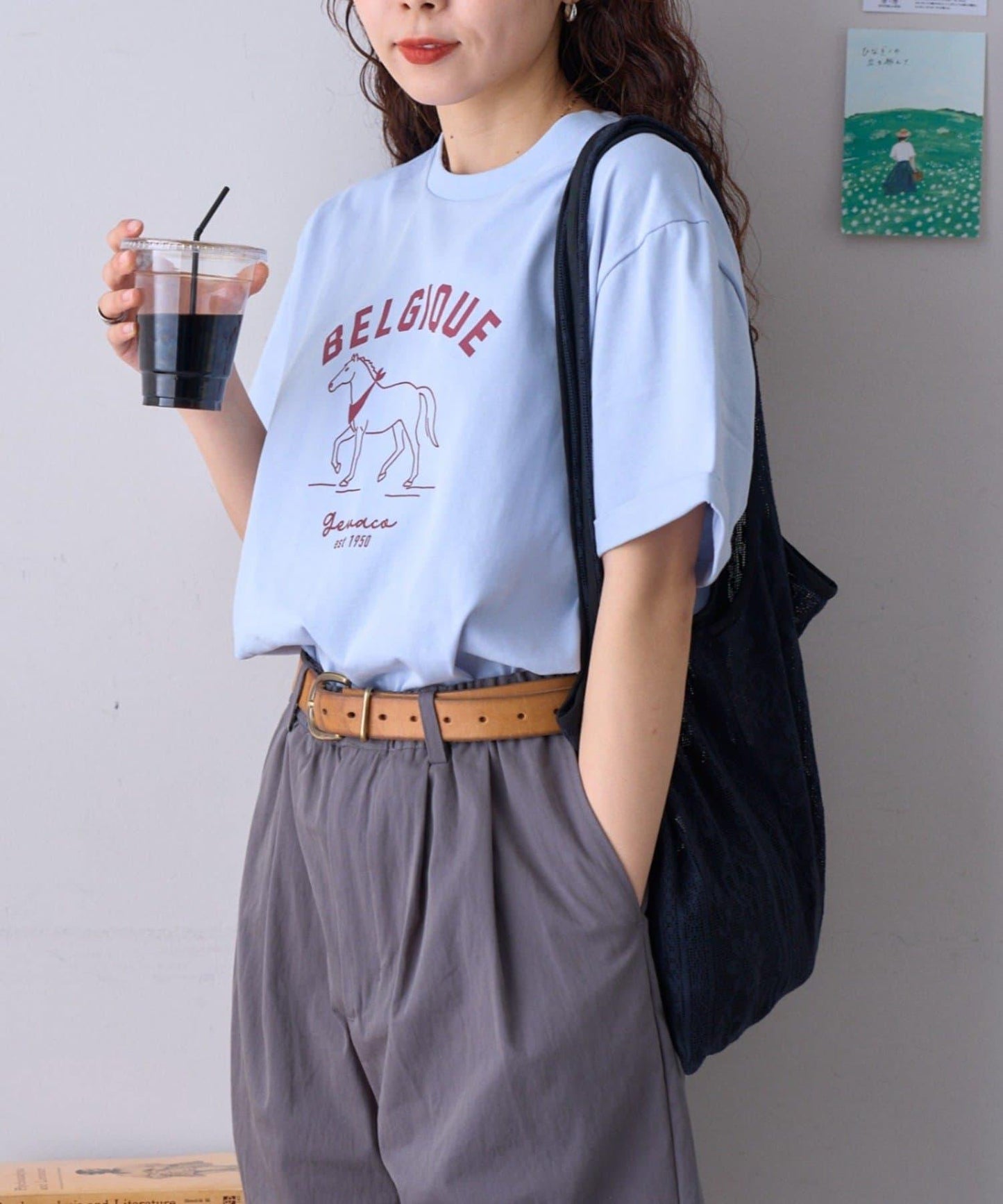 GEVACO 馬匹印花 TEE T恤