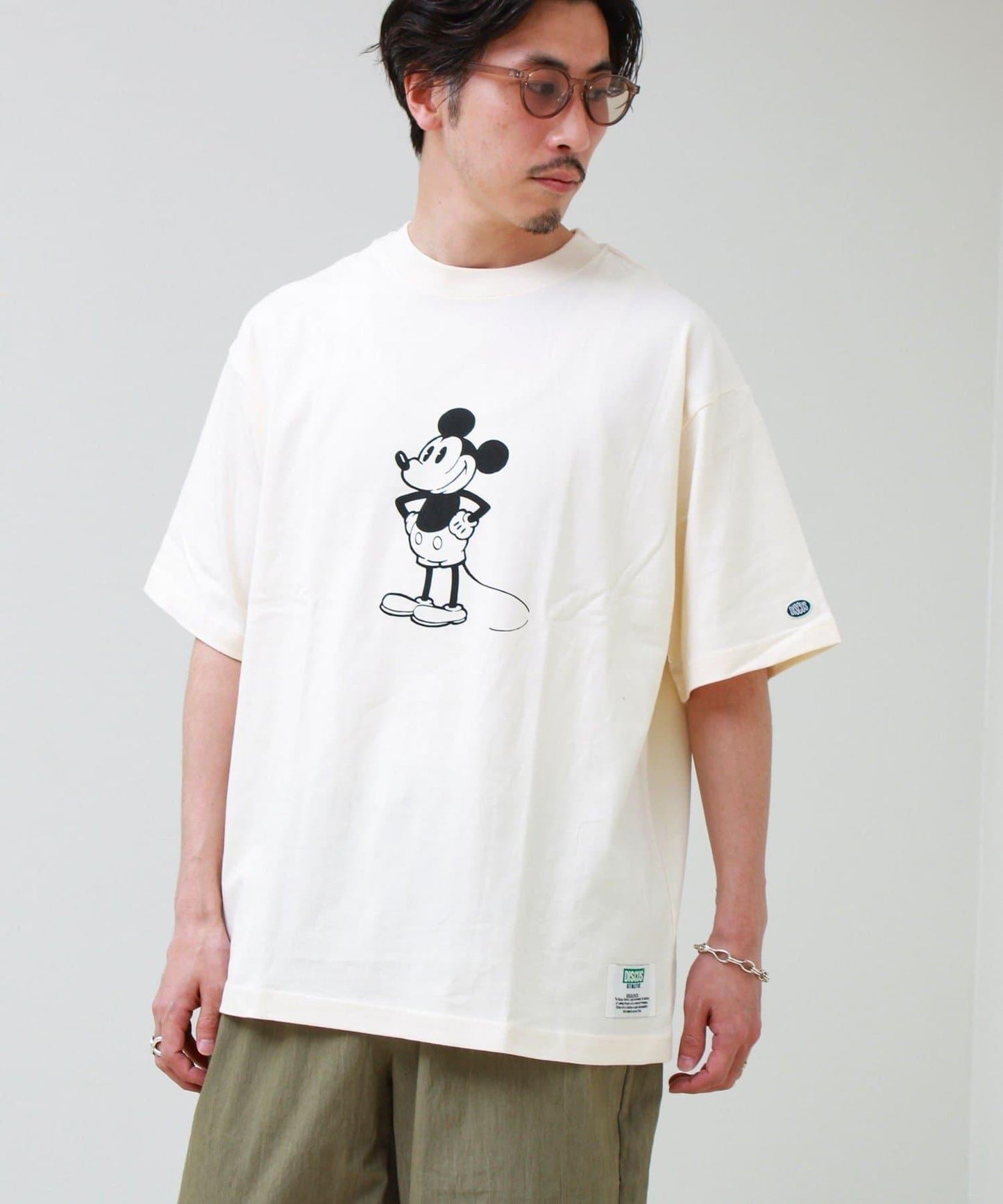 迪士尼（Disney） ミッキー 印花T恤 DISCUS款