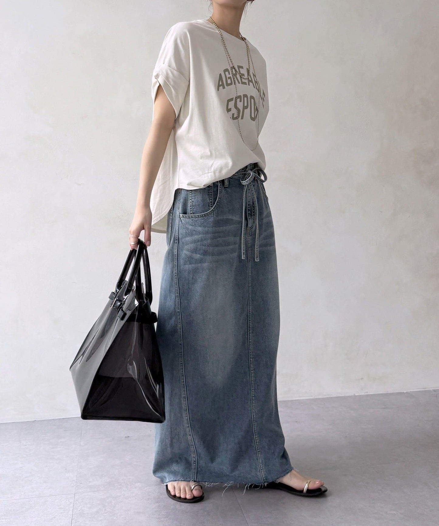AGREABLE logo TEE 短袖T恤