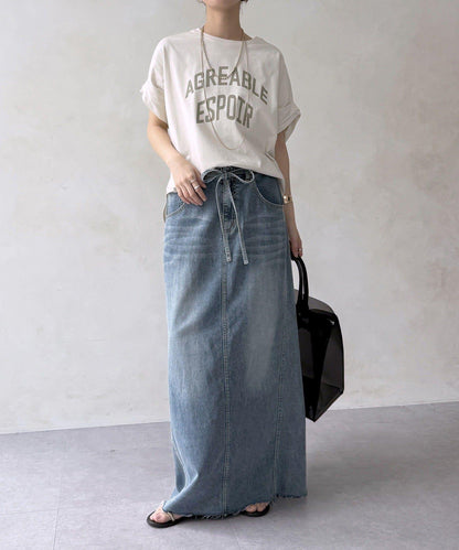 AGREABLE logo TEE 短袖T恤