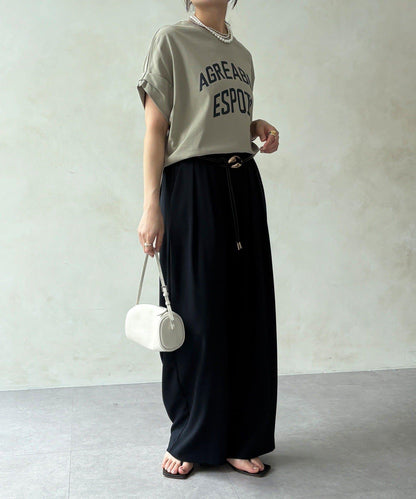 AGREABLE logo TEE 短袖T恤