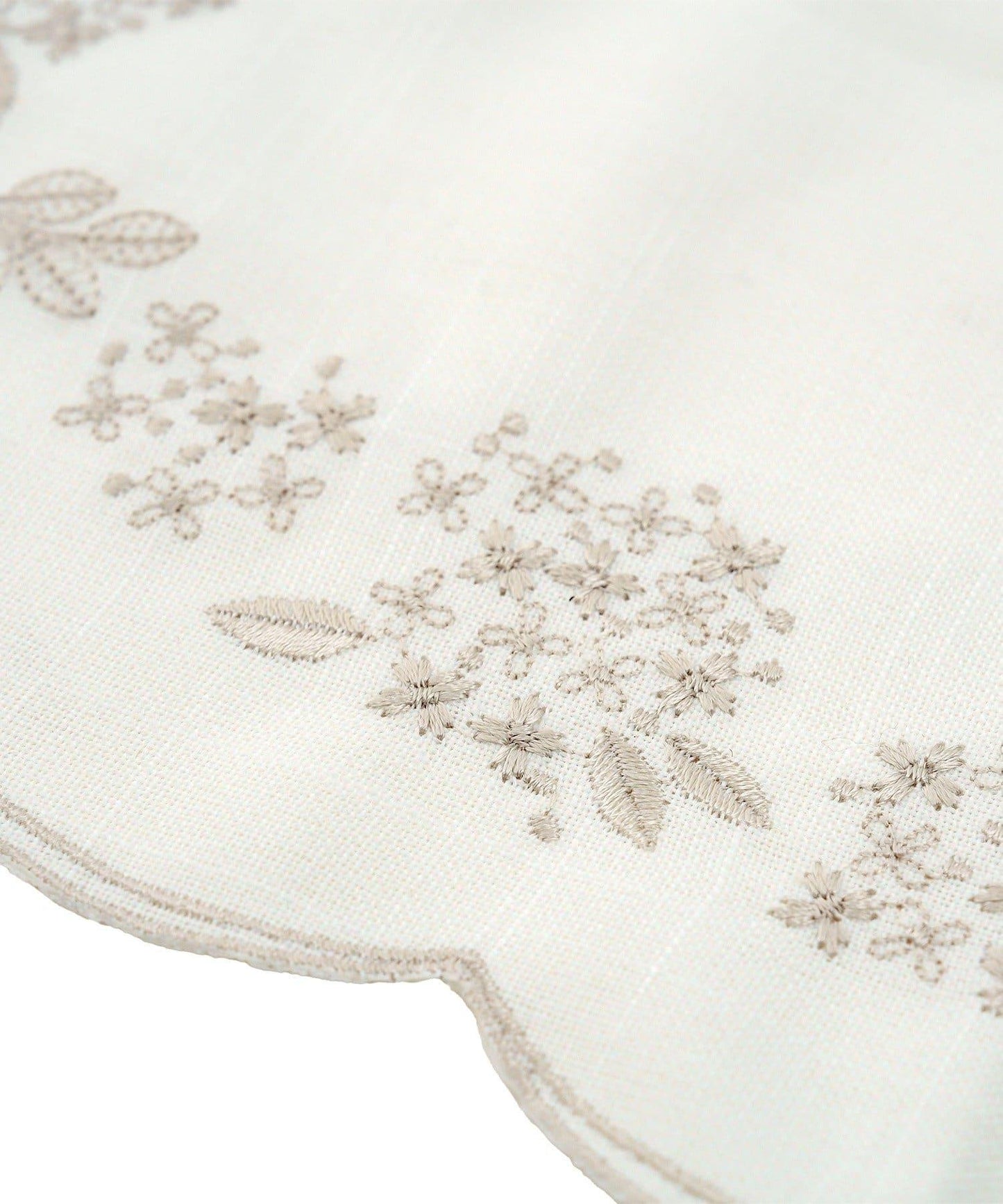 紫陽花刺繡 裝飾圖案 桌墊 36×24cm hortensia