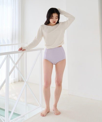 willow 格紋 分體泳裝