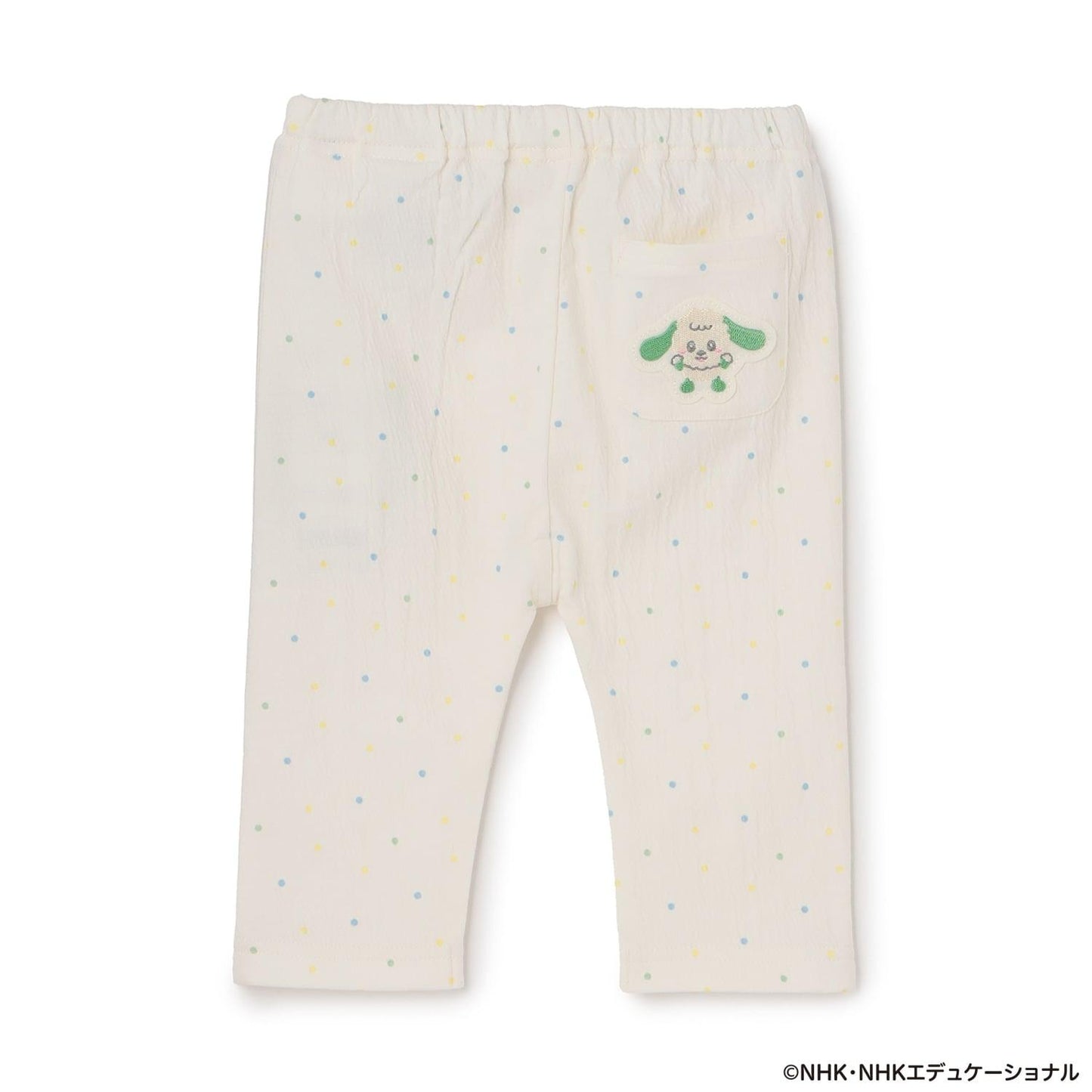 いないいないばあっ!（躲貓貓！） 刺繡打底褲