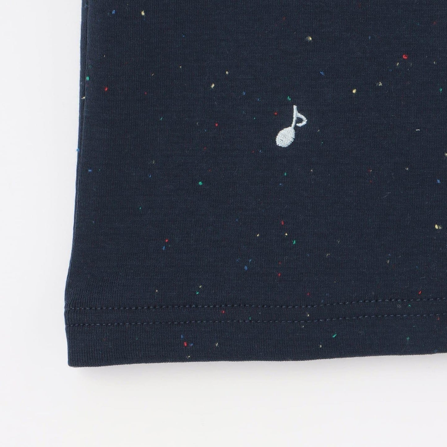 いないいないばあっ!（躲貓貓！） 刺繡音符系列 半袖T恤