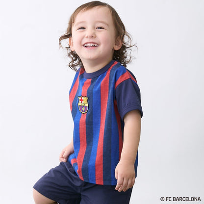 FC BARCELONA 冷感徽章設計 T恤