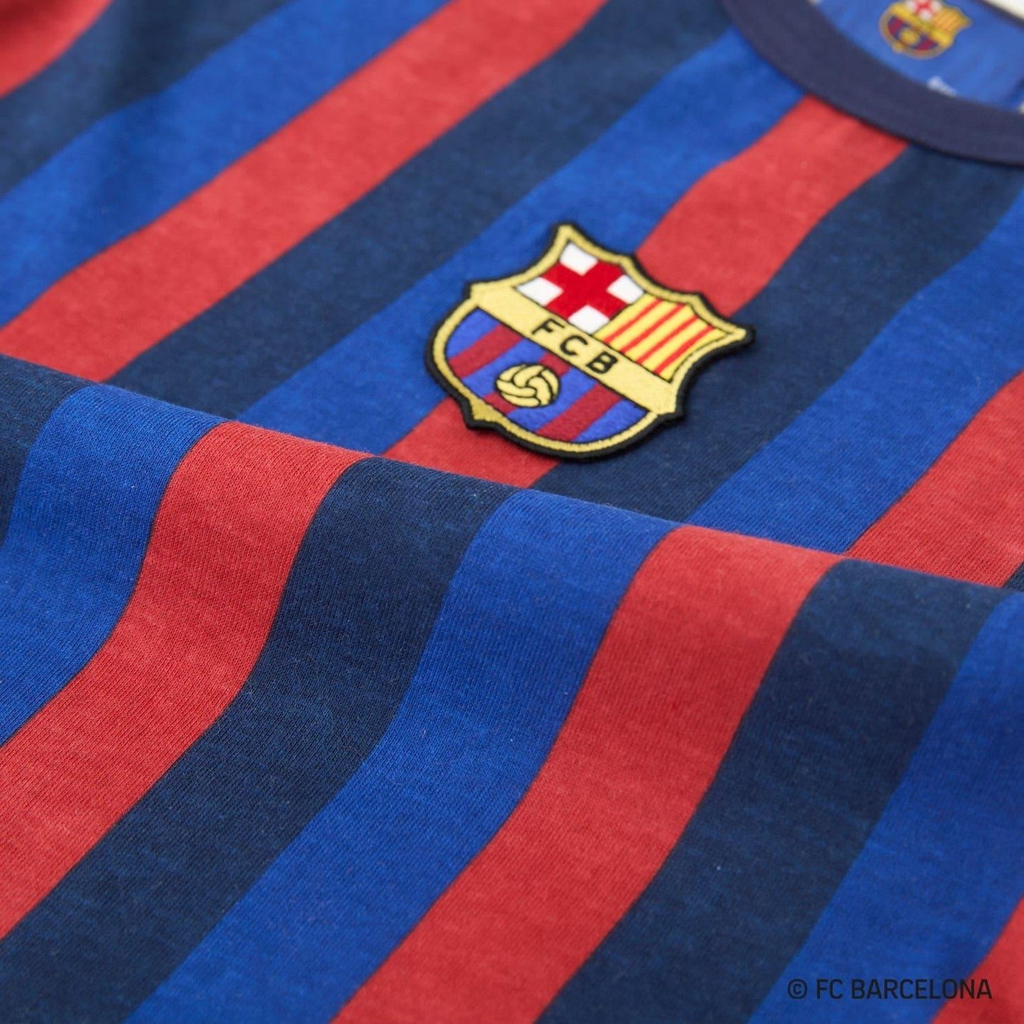 FC BARCELONA 冷感徽章設計 T恤